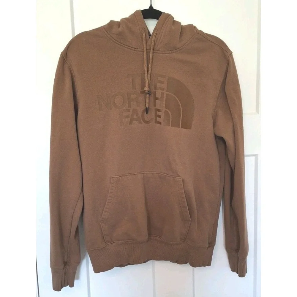 The North Face Mens Hoodie Sweatshirt Size Small with Logo 721556 Brown